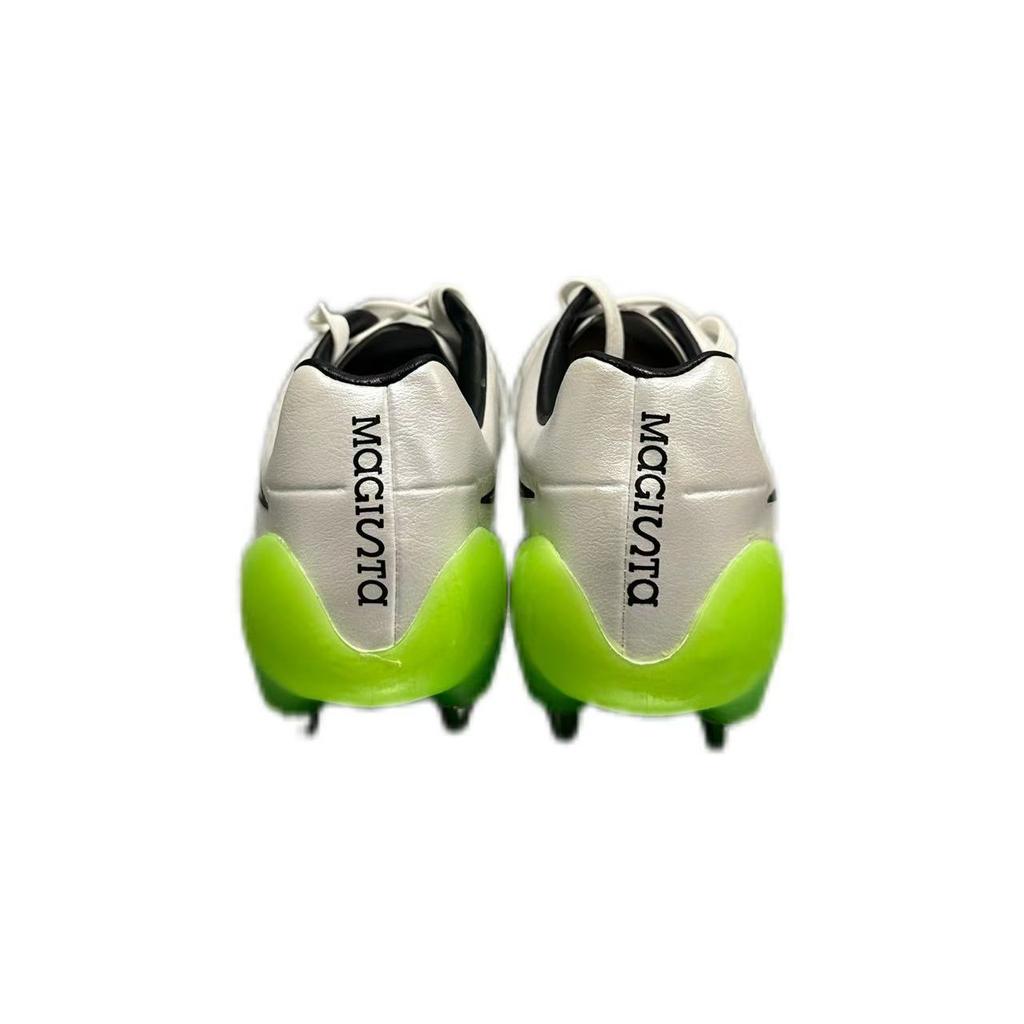 Nike Кроссовки мужские Magista Opus SG PRO белые ядовито-зеленые черные 649233-130