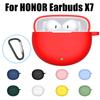 Silicone Earphone Case Soft Protective Sleeve Portable Protector Cover for HONOR Earbuds X7