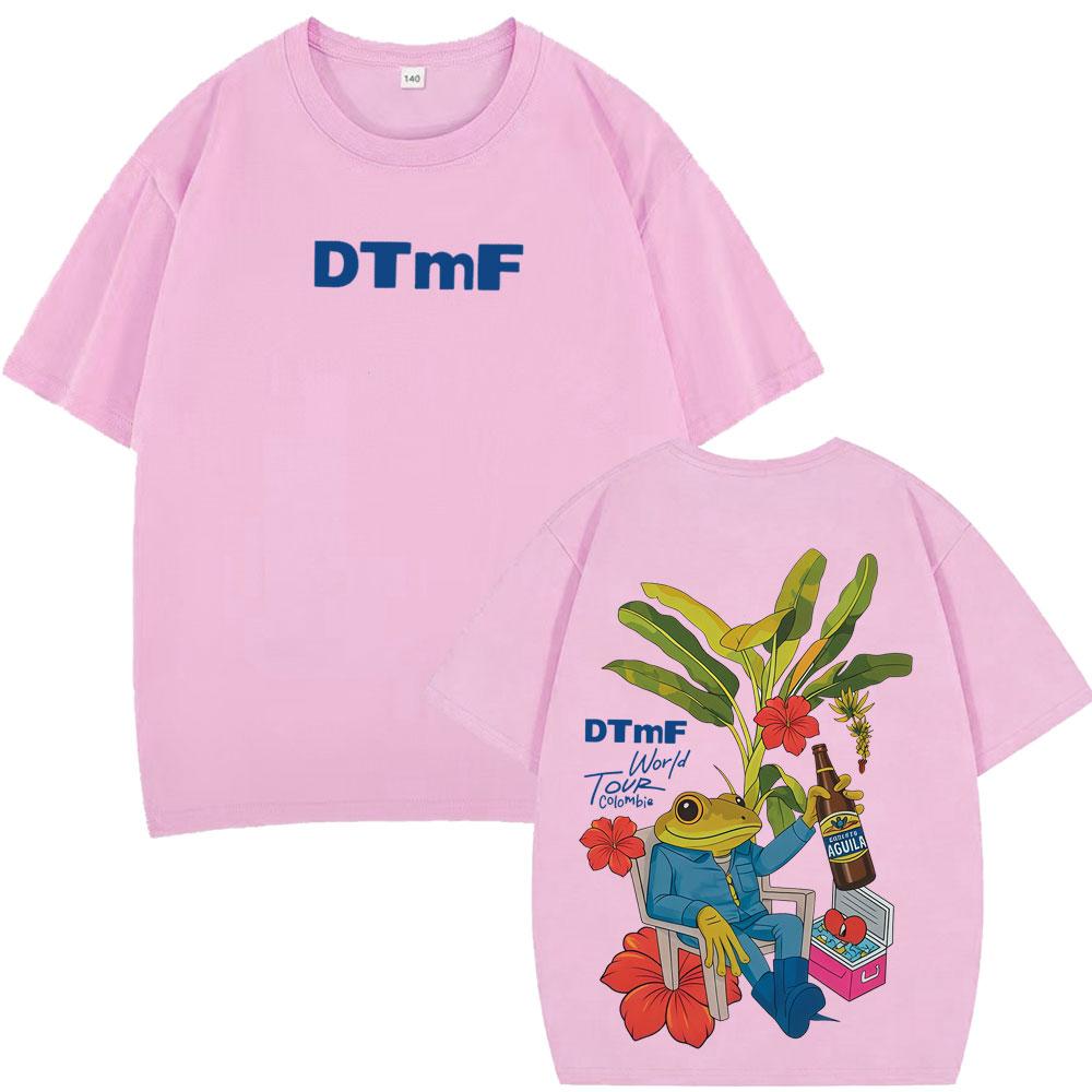 Рэпер Bad Bunny Деби Тирар Мас Фотос DTMF World Tour Футболки Мужские Женские Винтажная Футболка Хип-Хоп Высокое Качество Свободные Футболки