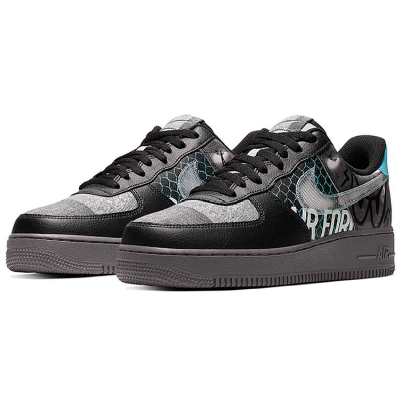 Nike Кроссовки Air Force 1 Low Off Noir Pure Platinum CI0066-001