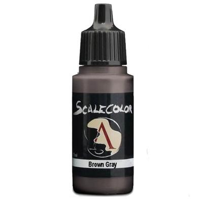Краска для миниатюр 75 Scalecolor Коричнево-серый 17 мл
