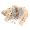 300Pcs Carbon Film Resistor 30 Values 5percent  Graphite Assortment Set DIY 10 Ohm 1M Ohm  1 6W