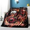 1PC Custom Name Eagle Soccer Ball Art flannel blanket versatile,all-season throw suitable for the living room,bedroom,camping,travel,and gift