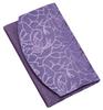 Sunmany Authentic Prayer Bead Case, Made In Japan, Perfect for Buddhist Altars and Modern Buddhist Altars. Rose Jacquard Lavender, Compact and