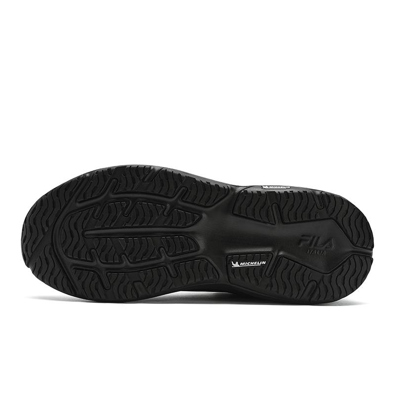 Fila BOA NUVOLE 2 Устойчивые к истиранию Низкие Беговые кроссовки Мужские Черные A12M511120FBK