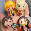 4 шт./комплект Клинок, рассекающий демонов Kimetsu No Yaiba Камадо Танджиро Незуко Агацума Зеницу Фигурка Действия Аниме Модель Статуэтка Игрушки Подарки Подвижная Сочлененная Масштаб