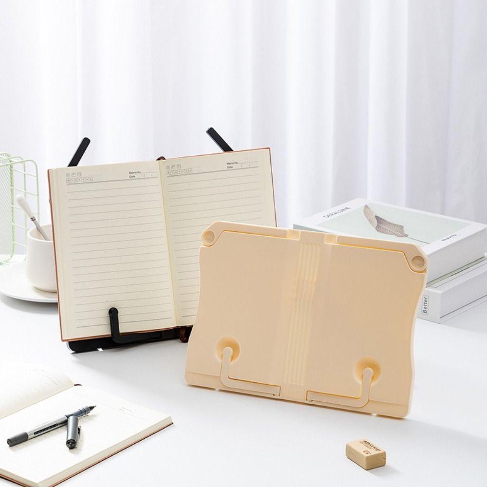Music Score Reading Rack Fold Book Shelf Simple Book Stand  for Readers
