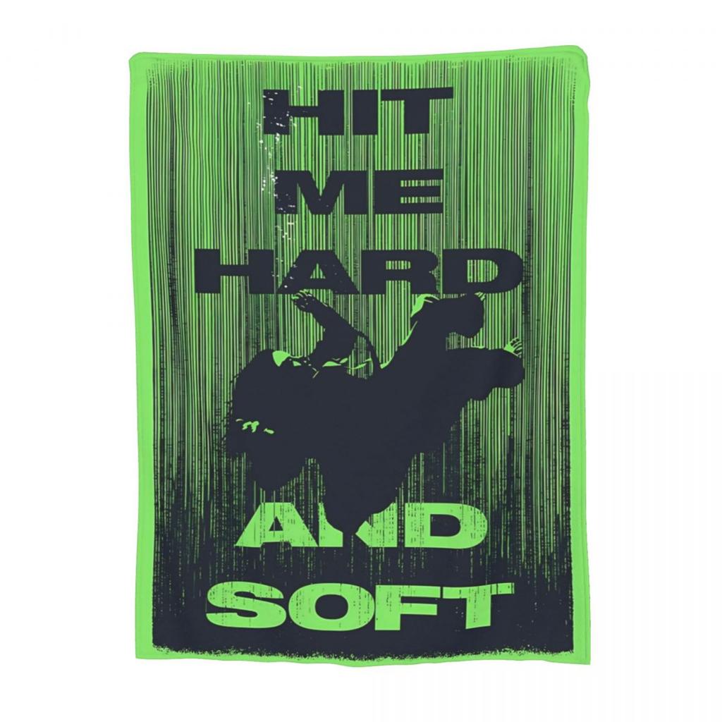 Мерч Hit Me Hard And Soft Одеяло Флисовое одеяло Billies для кровати Уютное Супермягкое для машины Квилт