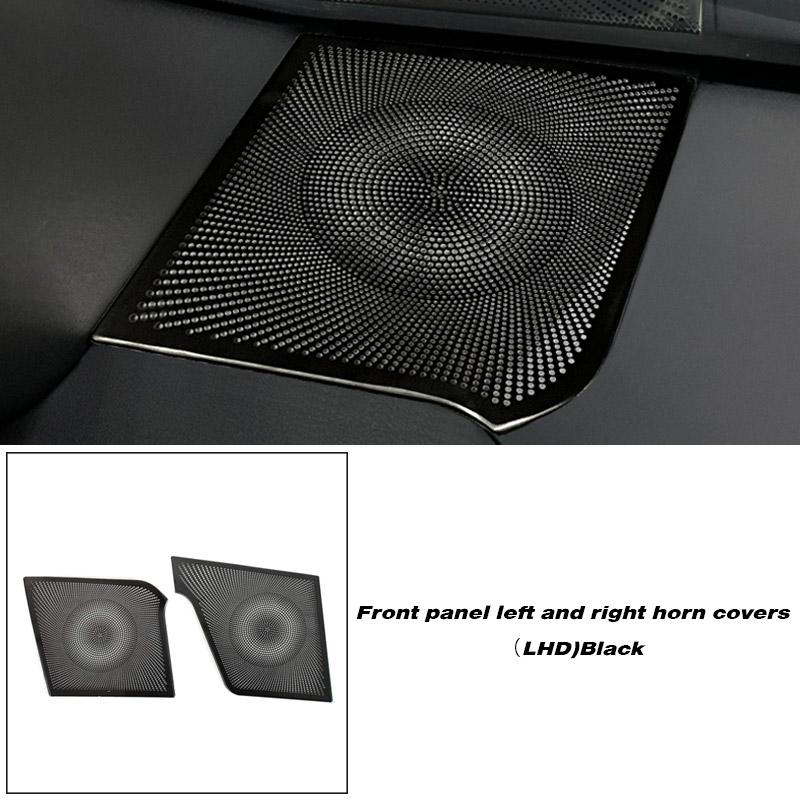 Vtear Car Dashboard Air Outlet Decoration Speaker Frame Cover Accessory Interior Parts For Toyota Land Cruiser 250 Prado LC250