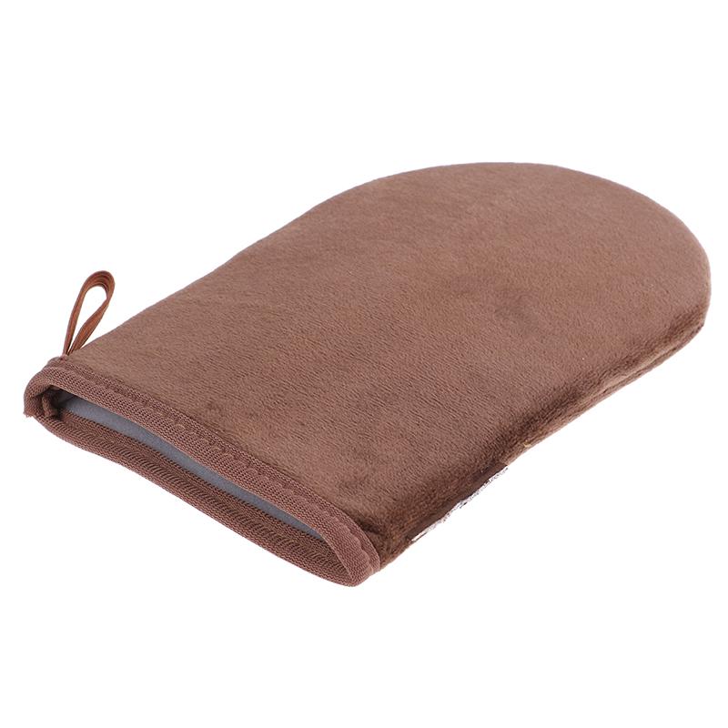 Коричневый многоразовый аппликатор, перчатки для загара, крем-лосьон, мусс, перчатки для чистки тела