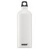 SIGG Traveler Classic 1.0L Outdoor Water Bottle, Lightweight Swiss-Made Aluminum, White, 50093