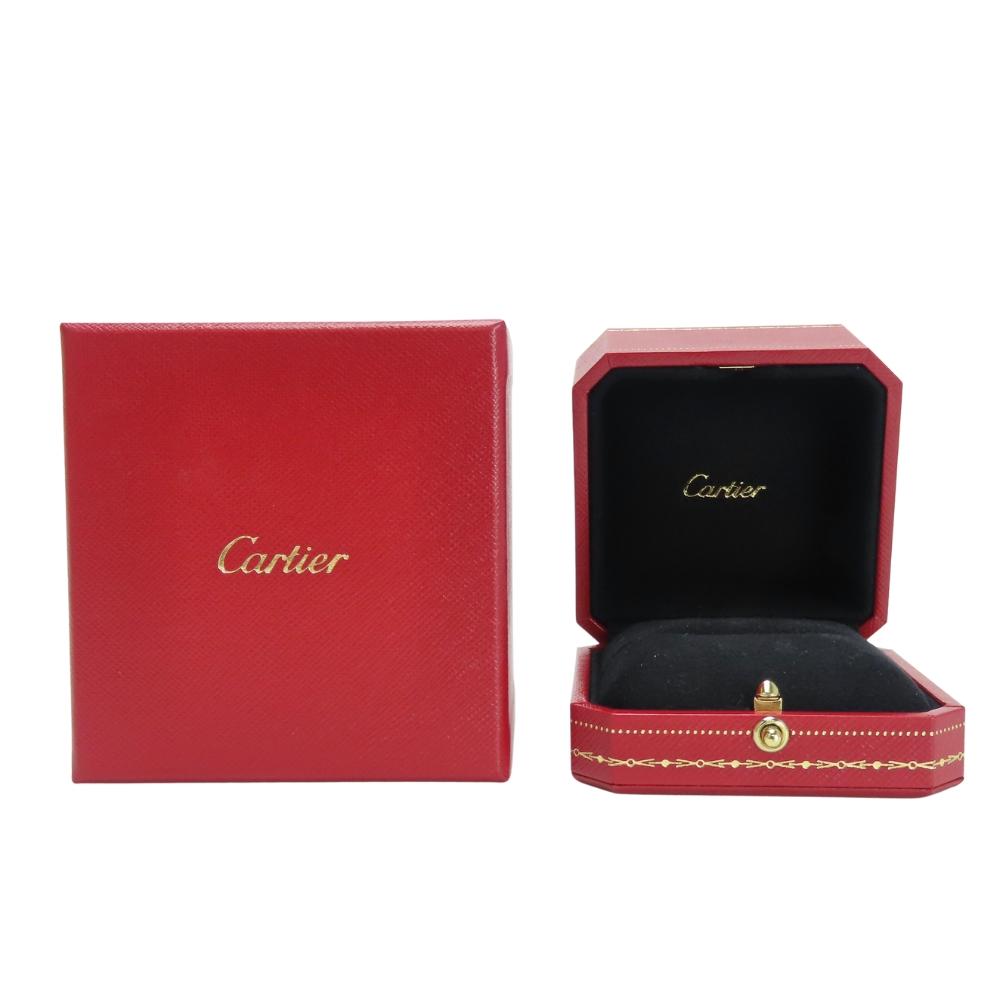 Used CARTIER Ring Ballerina Curve Wedding EU#51.5 52 K18 Pink Gold/diamond 2.2g Pink Gold Jewelry