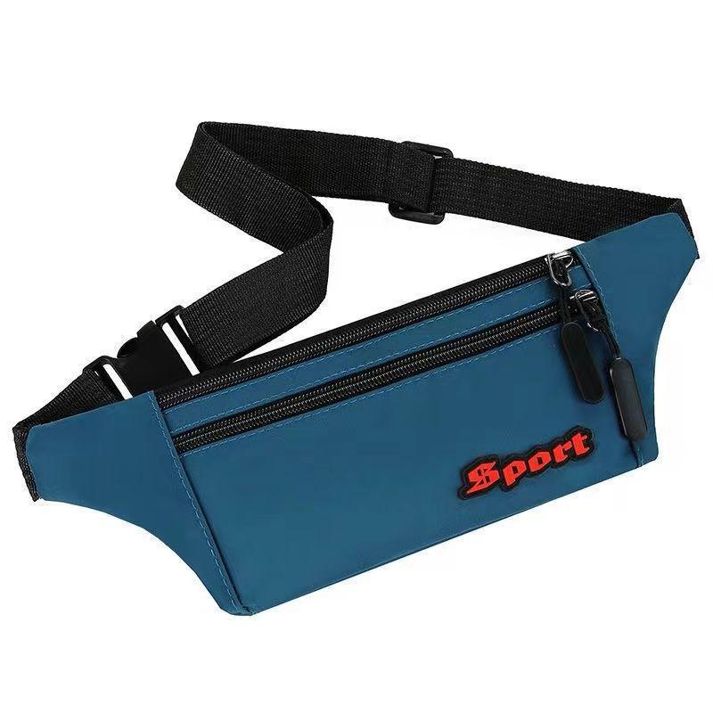 Unisex Waterproof Fanny Pack: Large Capacity, Wear-Resistant Cell Phone and Wallet Waist Bag for Outdoor Sports