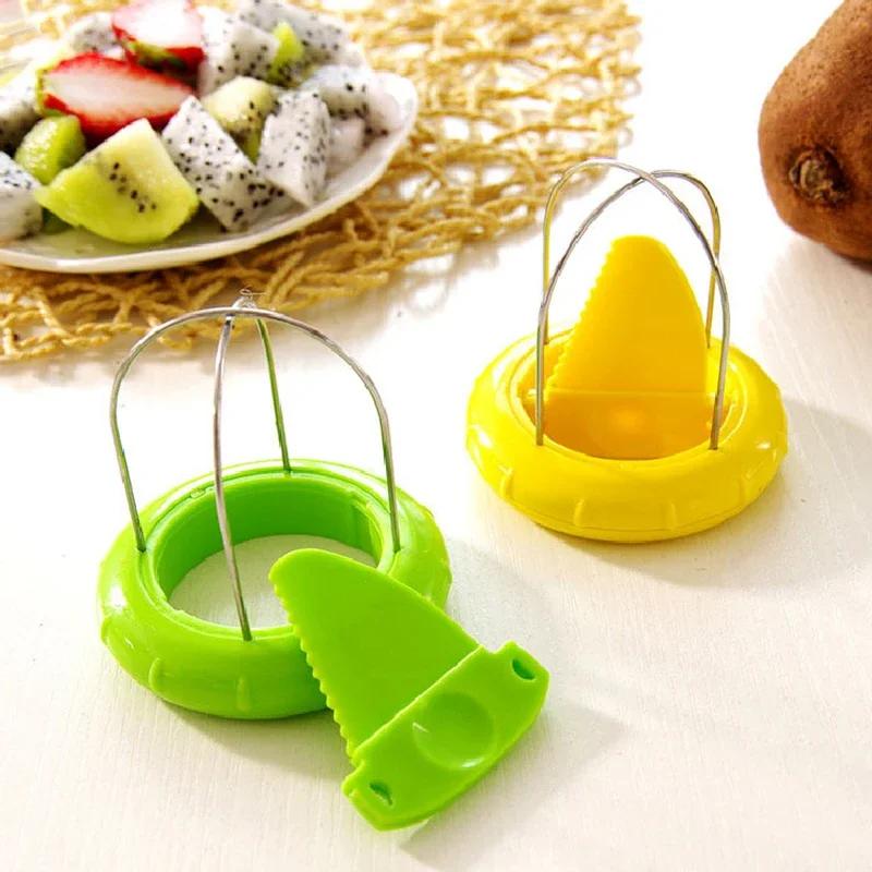 Kiwi Cutter Fruit Peeler Slicer Lemon Fast Peel Kiwi Slicer Peeling Pitaya Spiralizer для домашней кухни Gadgets Salad Fruit Tools