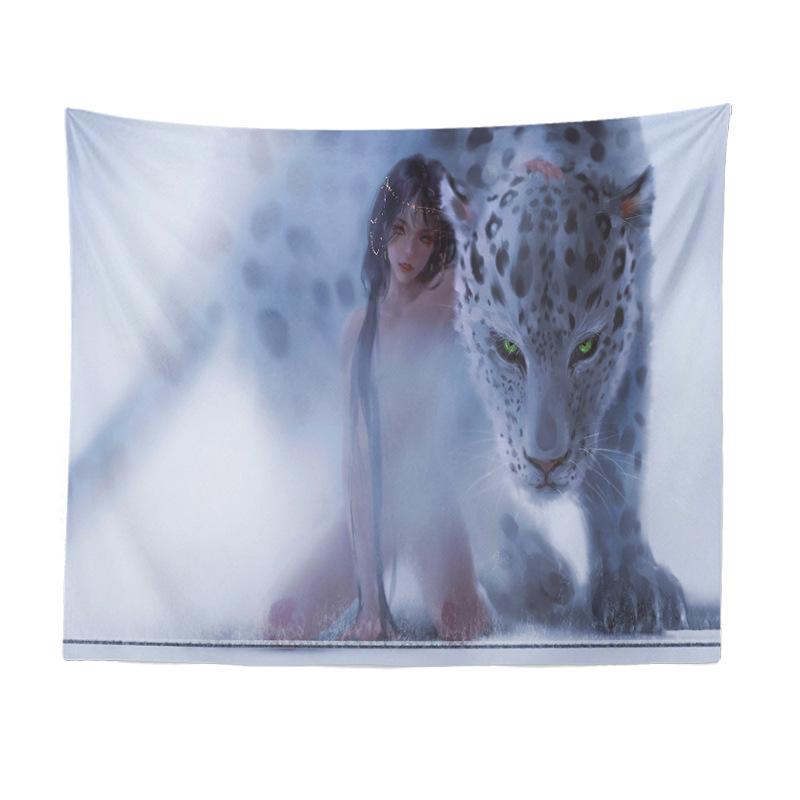 Фон настенная ткань гобелен живопись персонаж мультфильма призрак нож фреска гобелен декоративная живопись