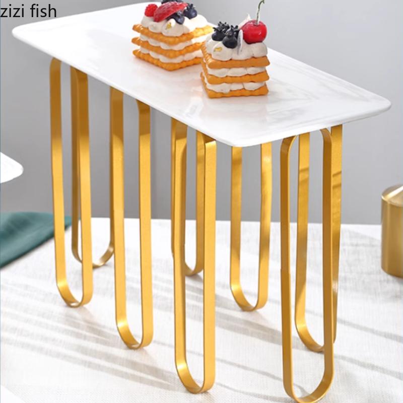 Керамическая десертная тарелка Подставка для димсамов Десертный стол Подставка для торта Поднос для демонстрации Блюдо для димсамов Тарелка для фруктов Тарелки для суши Поднос для закусок