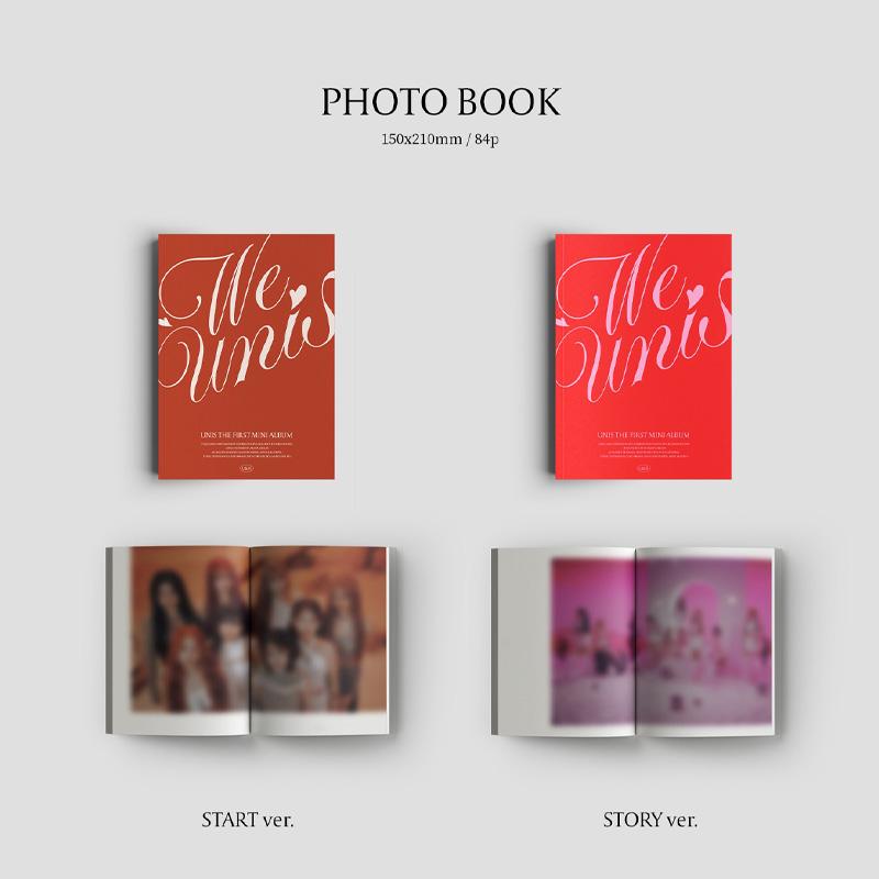 UNIS Первый мини-альбом WE UNIS (НАЧАТЬ вер./ИСТОРИЯ вер.)