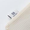 Flat Mesh Marks Pouch, A5, Collection, Melon, MSH-PO11-LGN