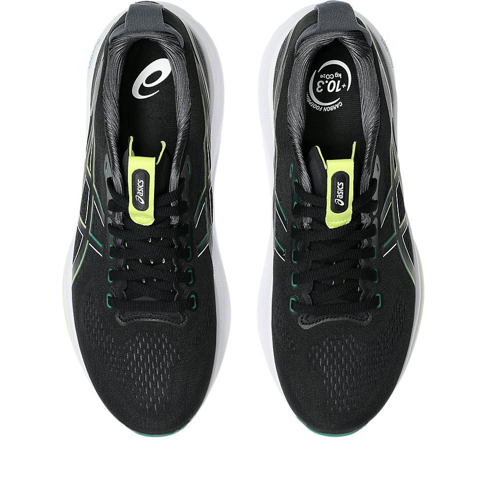 Asics Эксклюзивные кроссовки GEL-KAYANO 32 для бега, мужские, 27.5, 2E, черно-яшмовые