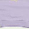 New Balance Kids Girls Crop Sweatshirt Light Purple