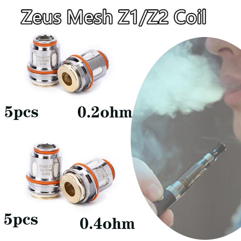 Zeus Z 0.2 Ом 0.4 Ом Сменные испарители Набор из 5 штук