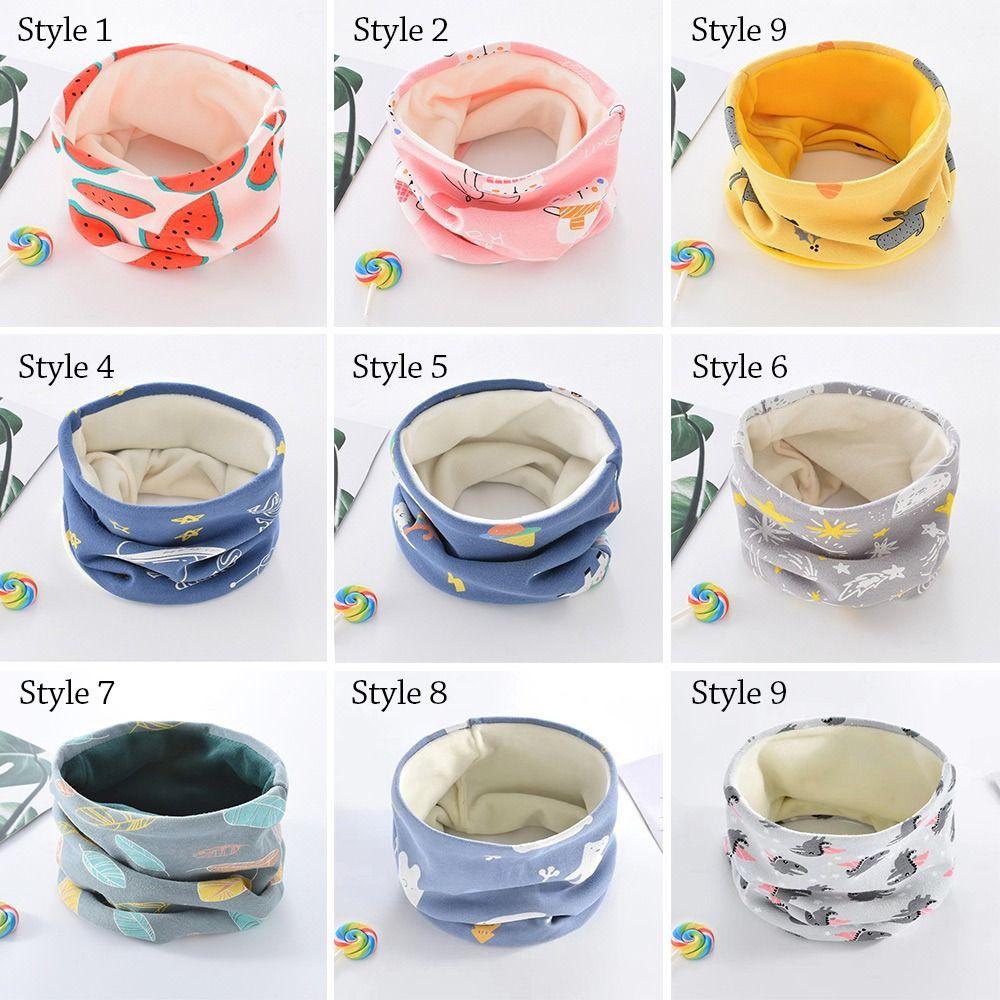 0-16 лет Детский зимний шарф на флисовой подкладке Утолщенный шейный платок для мальчиков и девочек