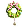 Christmas Wreaths For Front Door - 15.75x9.84x2.76 Inches, Garland Hangable Decor, Ornaments Tree Decorations Winter