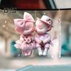 Cartoon Pig Pendant Hanging Decoration with Lanyard Easy To Hang Christmas Hanging Ornaments Acrylic Decorations