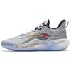 New Irving Series Slip-Resistant Cushioning Support Low-Top Basketball Shoes Men's Gray Black Red 112511121S-7