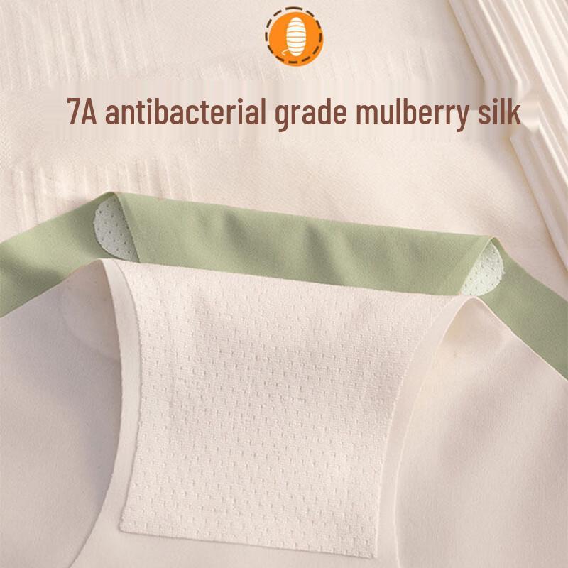 Women's Seamless Modal Mulberry Silk Blend Briefs 5-Pack