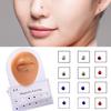 12Pcs Nose Rings Magnet Non Pierced Unisex Fake Piercings Mixed Colors