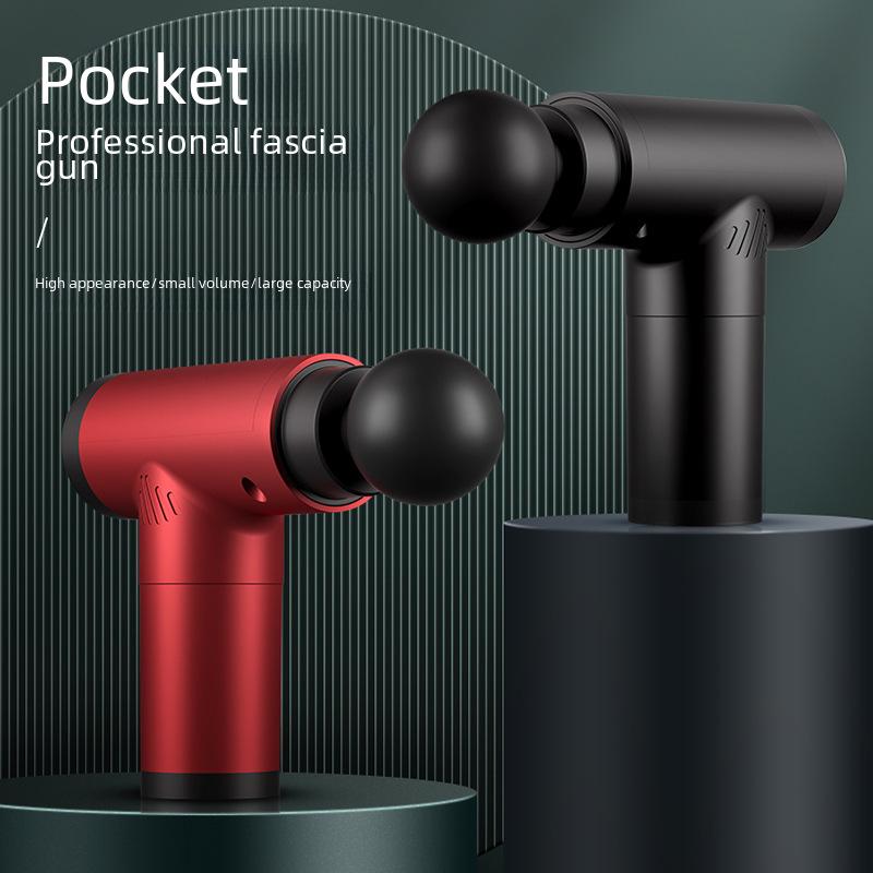 Мини-механический кнопочный пистолет для фасции и фитнес-массажная палочка — эксклюзивно для трансграничного использования