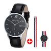 [VALENTINO RUDY] Мужские кожаные часы VALENTINO RUDY VR1301A-BKBK