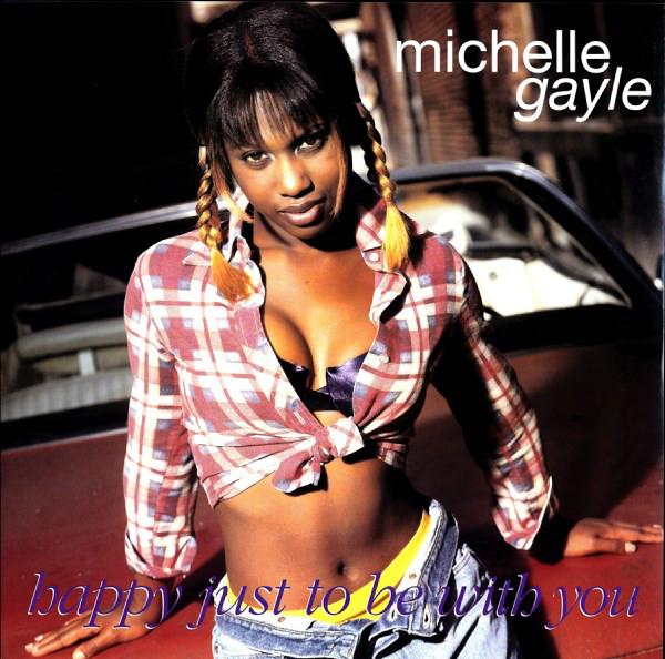 12-дюймовая пластинка MICHELLE GAYLE Happy Just To Be With You 74321302691 1st Avenue Reco 1995 Европа Танцевальная Электроника Б/У