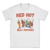 Футболка Red Hot Silly Peppers, смешная музыкальная пародия, унисекс футболка