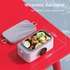 45W LED Portable Large Capacity Electric Dining Box No Need To Plug in Or Inject Water Lunch Box Display Charging and Heating Bento Box