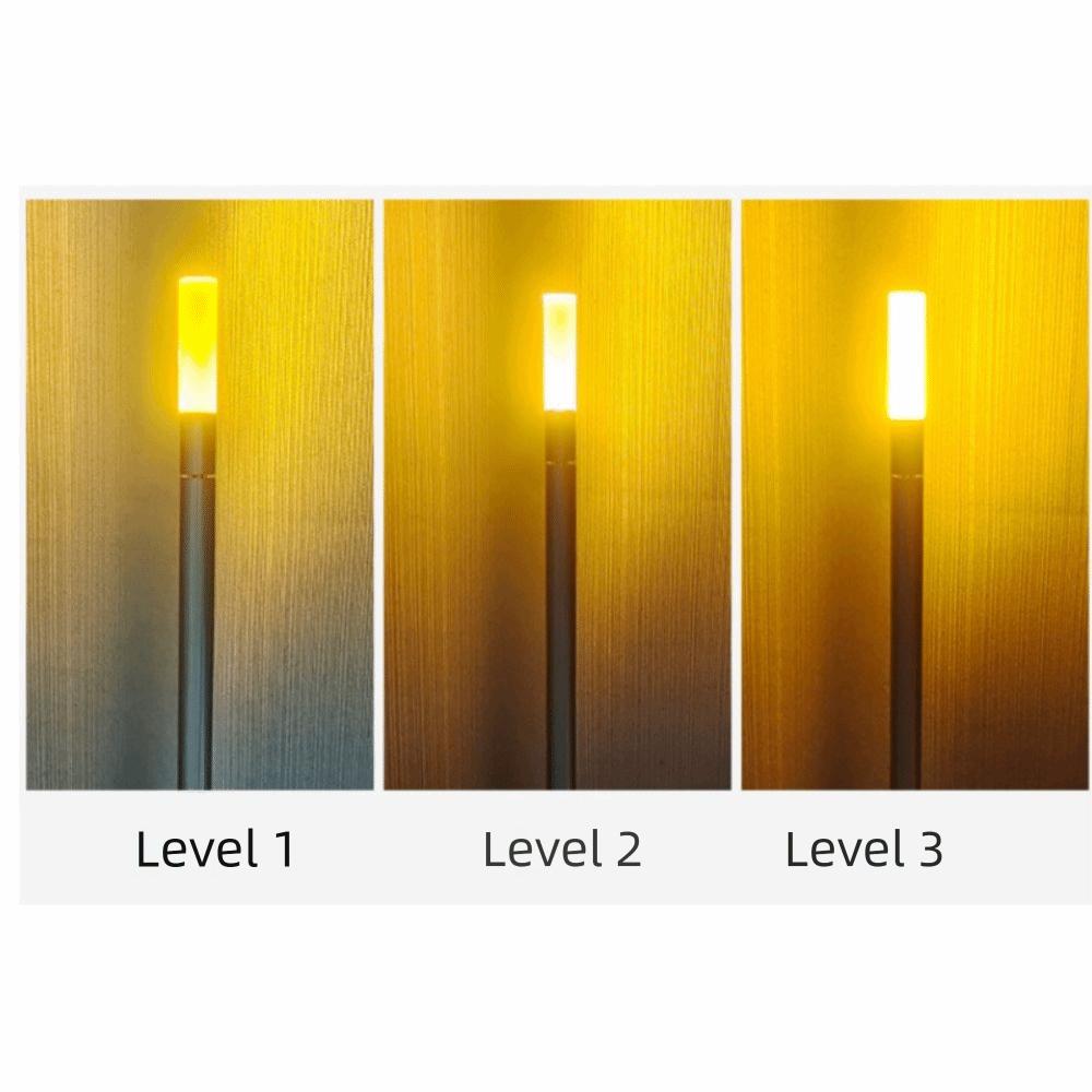 New Candlelight Table Lamp LED Dimmable Atmosphere Light Touch Switch Rechargeable Decor Light Living Room