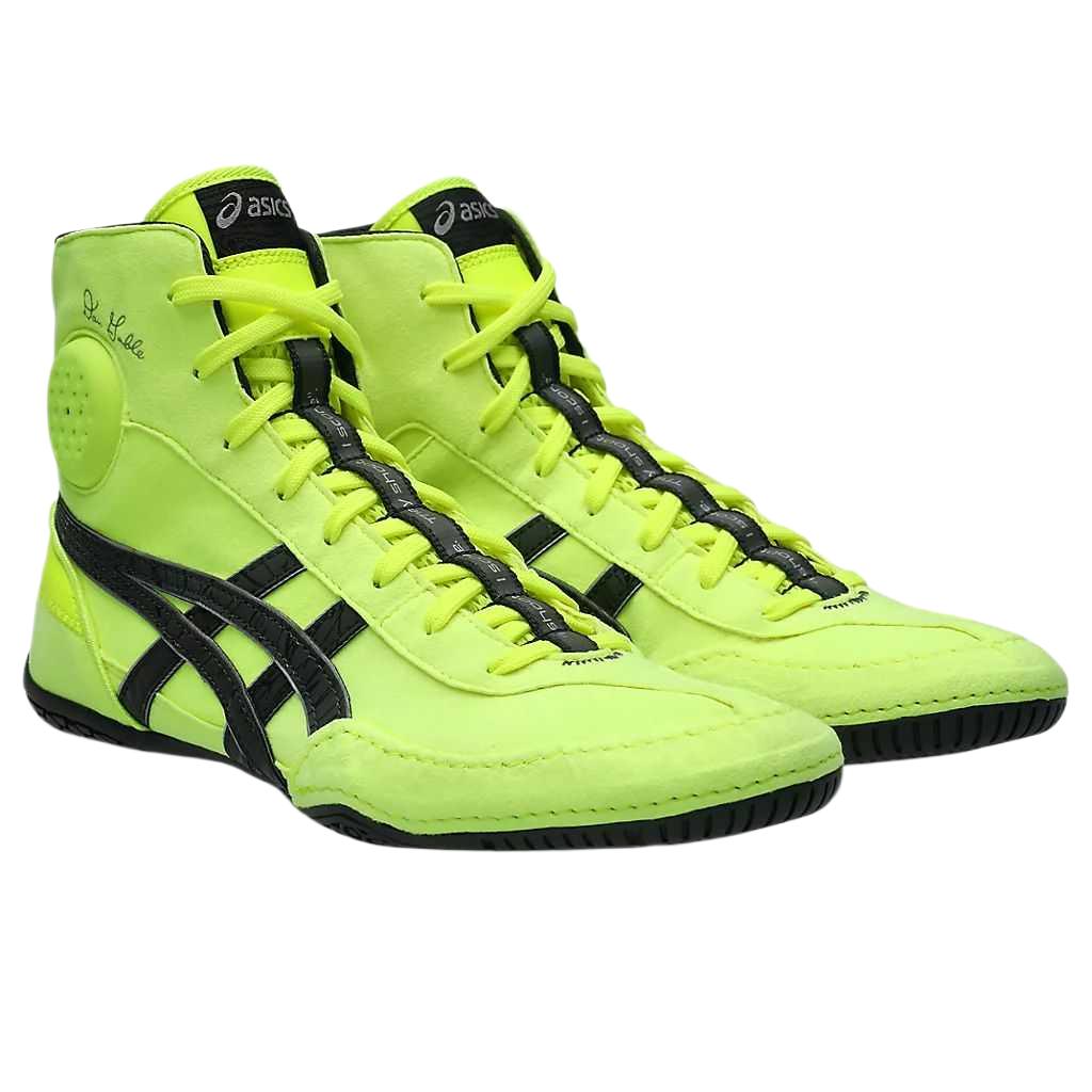 Asics Dan Gable Evo 3 Борцовки Круглый Носок На Шнуровке Средней Высоты Тренировочные Ботинки Мужская Обувь 1081A052-750