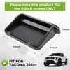 Dashboard Storage Box Compatible With Tacoma 2024-2025 Accessories,8-Inch Behind Screen Organizer Screen Back Tray Storage Box With Anti-Slid Pad