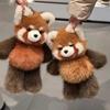 Реалистичный Кавайный Енот Панда Мягкая Игрушка Плюшевая Подушка Плюшевая Игрушка Набитая Пушистая Рождественский Подарок Украшение Куклы Подарок для Взрослых