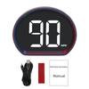 Plug&Play HUD Car Head Up Display KMH/MPH Vehicle Speed Meter  Tachometer