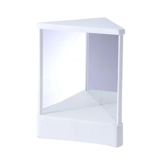 Нереверсивное настоящее зеркало для макияжа с высокой четкостью, настольное зеркало для туалетного столика для мужчин и женщин, точное перевернутое косметическое зеркало с истинным изображением