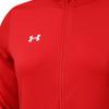 Under Armour Однотонная спортивная трикотажная куртка с воротником-стойкой на молнии, женская куртка красного цвета 22500412-600