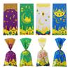 50pcs Ramadan Gift Bags Eid Mubarak Candy Cookie Snack Packaging Bag Pouch 2024 Islamic Muslim Party Supplies Ramadan Kareem