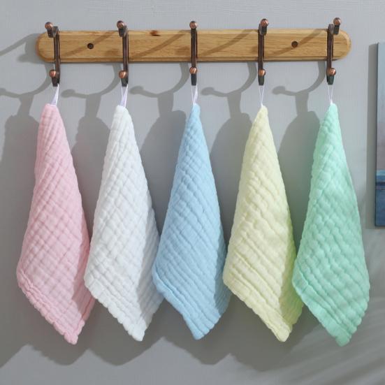 Baby Washcloth Soft Absorbent Baby Bath Towel Facecloth Face Wash Wipe Hand