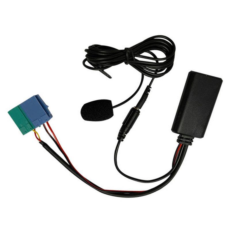 Автомобильный модуль Bluetooth AUX аудиокабель адаптер микрофон Handsfree MINI ISO 6Pin AUX кабель для Renault Updatelist Radio 2005-2011