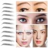 Наклейка для бровей BMW Real Eyebrow Sticker Stick-On Eyebrow Tattoo Sticker Eyebrow Tattoo, E16, 1 шт.