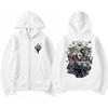 Game Hollow Void Hollow Knight Zipper Hoodie Mens Fashion Hooded Sweatshirt All-match Men Women Anime Black Loose Zip Up Jacket