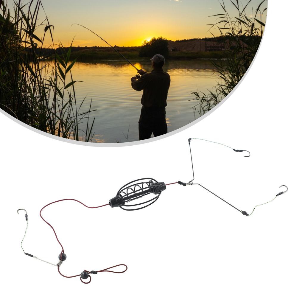 Клетка для наживки и метода кормушки. Набор оснастки для ловли карпа. Набор инструментов для ловли карпа.