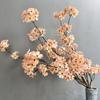 Flexible Silk Pear Blossom 100cm Fake Plants Artificial Pear Blossom  Branches  Outdoor Decor